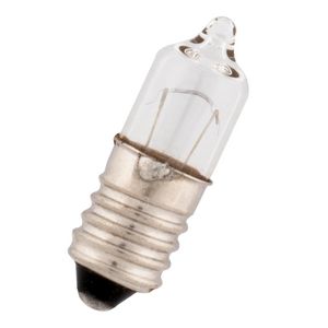 Lamp E10 Halogen 12V 10W helder VVE=10