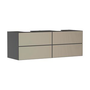 Onderkast Slate Matt Grey / front patterned bronze 1570x550mm 4x la voor consoles Xevolos E 54201390