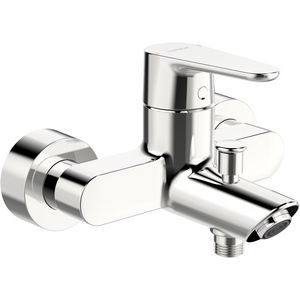 Bad- en douchekraan eengreeps wandmontage S-koppelingen m 52442263