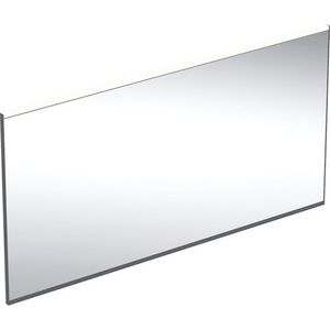 OPTION PLUS SQUARE spiegel 1350x700mm (bxh) matzwart incl. in- en directe led-verlichting