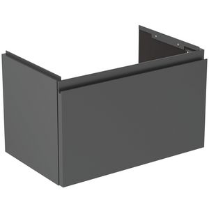Wastafelmeubel 600x375x370mm matt anthracite 1 lade Finesse