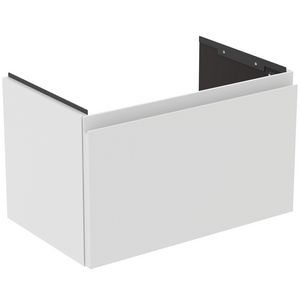 Wastafelmeubel 600x375x370mm matt white 1 lade Finesse