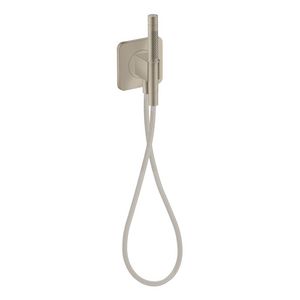 Porter unit 120/120 staafdouche 2 straalsoorten en tex. slang brushed nickel Citterio-C