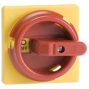 Bedieningsknop rond vergrendelbaar max. 3 padlockable