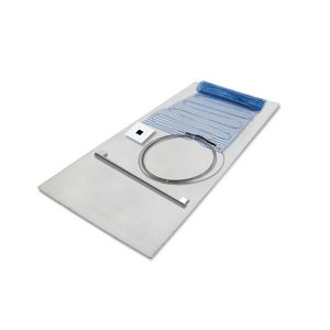 Wandverwarmingsset incl. handdoekrek en thermostaat, 320 W