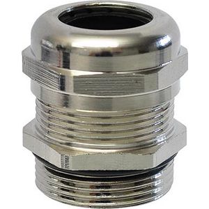 Wartel vernikkeld messing IP68 M12 VVE=50