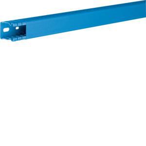 Lengte a 2m. Bedradingskoker BA6 + deksel 30x25mm blauw