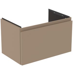 Wastafelmeubel 600x375x370mm mat greige 1 lade Finesse