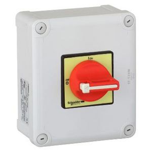 Lastscheider/noodstop in behuizing IP20 3M 20A TeSys Vario