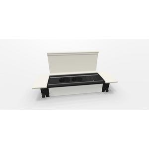 POWER FRAME 2x 230V RA 1x HDMI 0,2m GST o.g. cover wit