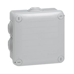 Lasdoos105x105x55 7 tules grijs Plexo VVE=5