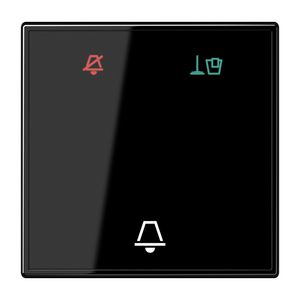Hotelschakelwip LS990 zwart glas buitenm