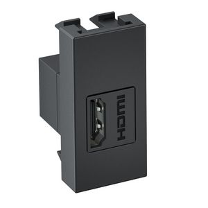 Multimedia support HDMI socket-socket 1/2 module 22,5x45x30