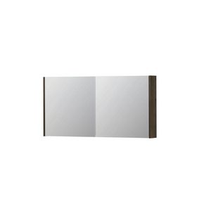 INK SPK1 Spiegelkast 2 dr Charcoal fineer 120x60
