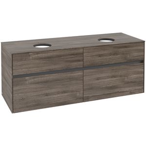 Wastafelonderkast Collaro 1400x548x500mm Stone Oak C04800RK