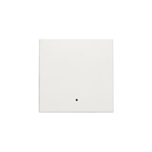 Afwerkingsset lens enkelvoudige elektr. Schakelaar white