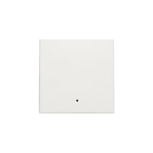 Afwerkingsset lens enkelvoudige elektr. Schakelaar white