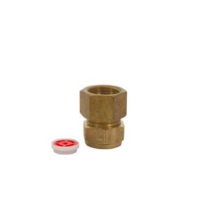Waterdoseerventiel ProDos DWK 12l/min. messing 15mm klem x 1/2"bi.dr.