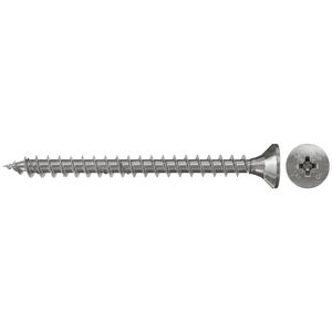 Spaanplaatschroef 4.5x30mm verzonken kop rvs A2 VD PZ VVE=100