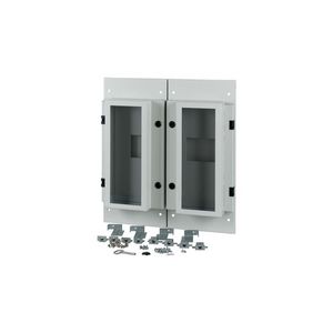 XE-XP Frontplaat 2xNZM4 3P IP55 vast mech. vergr. B=600mm