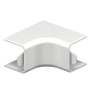 Binnenhoek 20x20mm polyvinylchlorid puur wit VVE=4