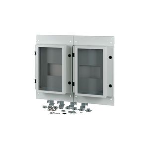 XE-XP Frontplaat 2xNZM4 4P IP55 vast mech. vergr. B=800mm