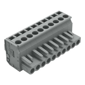 1-draads FE steker HA 2,5mm² grijs 232-210/026-000 VVE=50