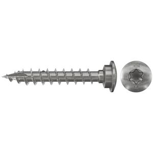 Tuinpaalschroef 7x40mm A2 VG TX VVE=50