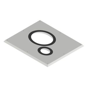 Mini-Delta dakbeschotplaat type O 30°-39° luchtdicht zonder riool