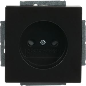 Wandcontactdoos kv Centraalplaat inb f-matzwart (2300 UCRKS-885-503)