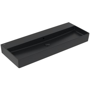 Wastafel Memento 2.0 1200x470mm Pure Black CeramicPlus  4A22CJR7