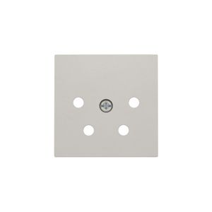 Afwerkingsset 4-polig inbouwcontactdoos PTT l.grey