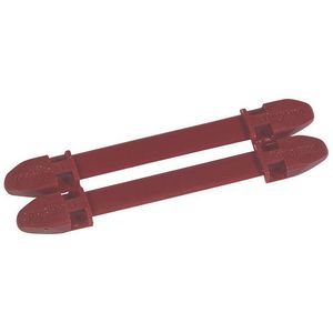 Houder rood 7 tekens Duplix VVE=100