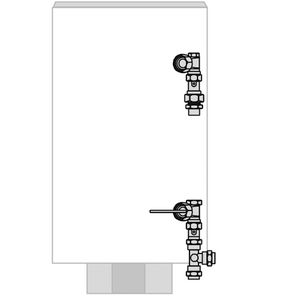Aansluitset WPKI-V tussen SBP 100 en WPF/WPW