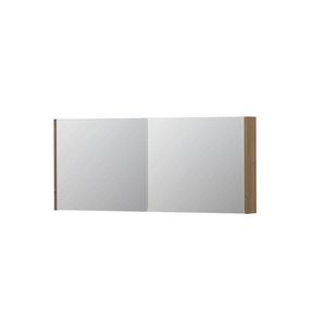 INK SPK1 Spiegelkast 2 dr Ash grey fineer 140x60