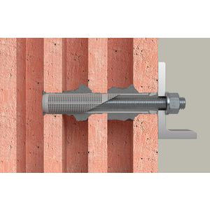 Doorsteek injectiehuls kunststof FIS H 18x130/200 K VVE=10