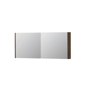 INK SPK1 Spiegelkast 2 dr Chocolate fineer 140x60