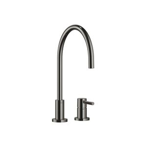 TARA 2-gats mengkraan rozetten Dark Chrome