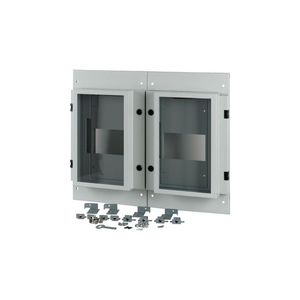 XE-XP Frontplaat 2xNZM4 3P IP55 uitrijdbaar B=800mm