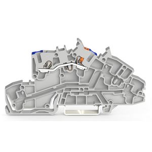 Etage installatieklem bedieningsopening + drukknop  2,5mm² 7551 VVE=50
