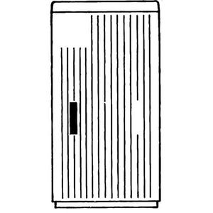 Installatiekast EH3 ENCL. DIN 00 AP 1125X455X320 shdl ag