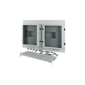 XE-XP Frontplaat 2xNZM4 4P IP55 uitrijdbaar B=1000mm