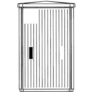 Installatiekast EH/GD-AP voetpadkast AP 1125X676X541