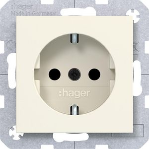SCHUKO-wandcontactdoos Safety Plus steekklemmen A.x/C.x shell mat
