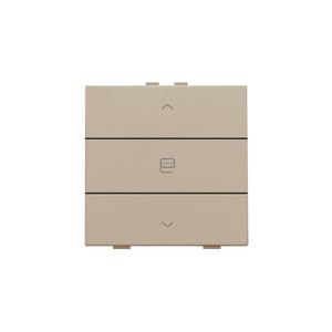 Enkelv. motorbediening Home Control champagne coated