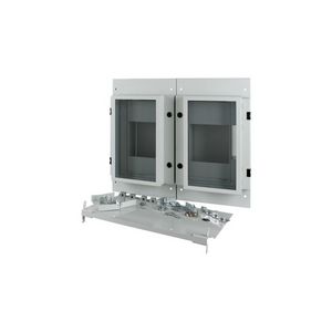 XE-XP Frontplaat 2xNZM4 3P IP55 uitrijdbaar+motorbed. 800mm