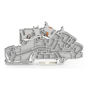 Etage installatieklem bedieningsopening + drukknop  2,5mm² 7550 VVE=50