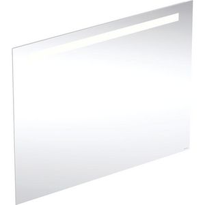 OPTION BASIC SQUARE spiegel 900x700mm (bxh) aluminium incl. led-verlichting boven