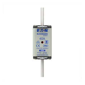 Zekering laagsp. 40A AC 400V NH02 gL/gG dubbele meld VVE=3
