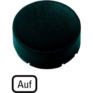 Indicatieplaatje hoog zwart OP